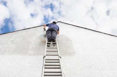Peinture extérieure à Goux — façades et ravalement